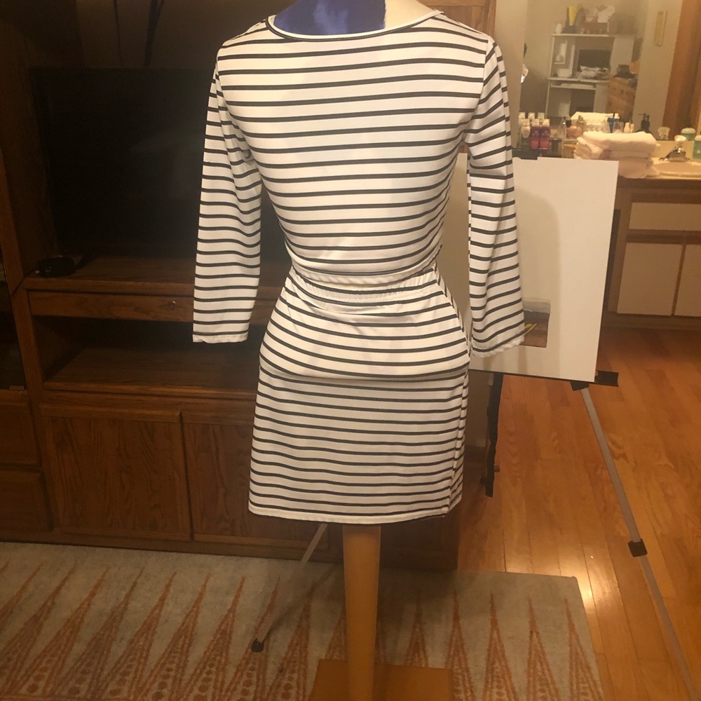 🦄 Black and White striped 2 piece set - Picture 3 of 6